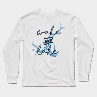 Wake & Lake at Lake Sinclair Long Sleeve T-Shirt